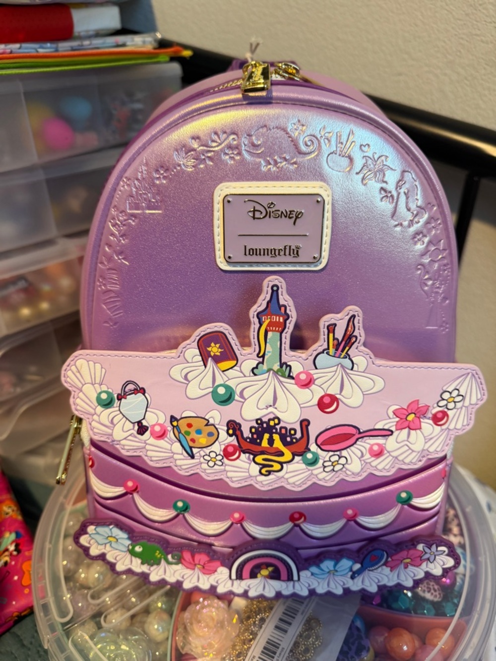 Loungefly Disney Tangled Cake Mini Backpack — BoxLunch Exclusive